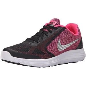 NIKE Girls Revolution 3 Running Shoes Size 5.5Y